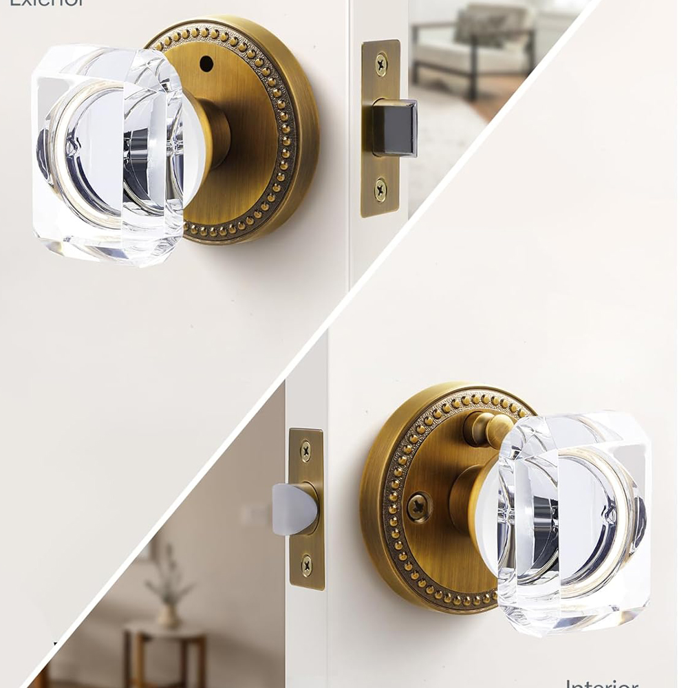 Glass Door Hinge - مقبض باب من الكريستال المصقول، غرفة