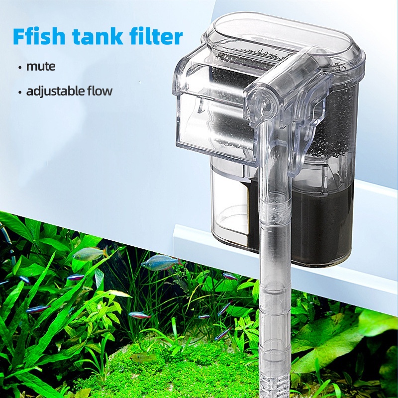 فلتر USB معلق صغير لأحواض السم - مراجعة Aquael Filter Fzn وسعره
